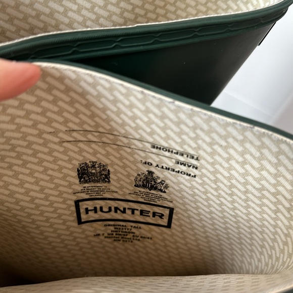 Free People x Hunter Wellies Tall Rain Boots - Picture 9 of 11